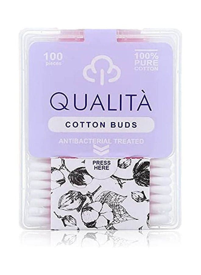 Cotton Buds 100 pieces Multicolour Makeup Remover