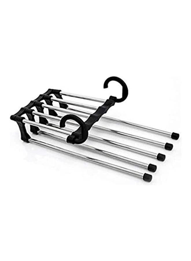 5 In 1 Hangers For Pants And Handkers Silver Closet Systems