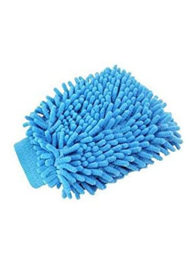 Super Mitt Microfiber Washing Cleaning Glove Hand Sleeve Blue Kitchen Accessories