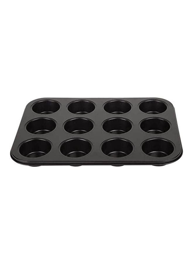Wuyi 12-Cup Muffin Pan Black