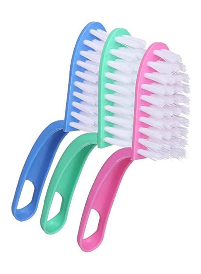 Plastic Fish Cleaning Brush Set 3 Pieces Multicolor Kitchen Utensils & Gadgets