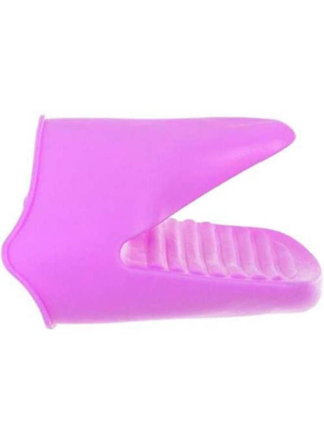 Silicone Heat Resistance Pot Holder Purple 11x5cm
