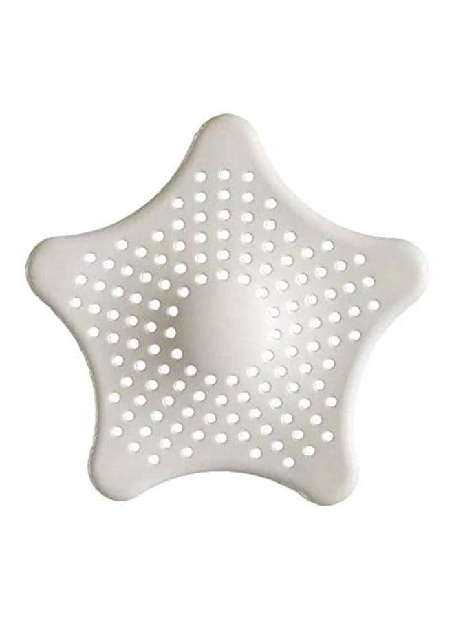 Drainer Shaped Star-Silicone White Colanders & Food Strainers