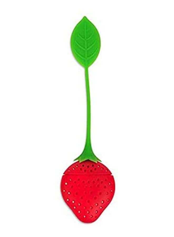 Cute Strainer Steeper With Drip Tray Best For Leaf Or Herbal Tea Strawberry Shape Chichic Loose Tea Infuser Set Multicolour Colanders & Food Strainers