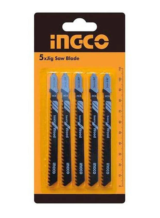 Jig Saw Blade Set 6 Pieces Jbt111C Black/Silver Hand Saws