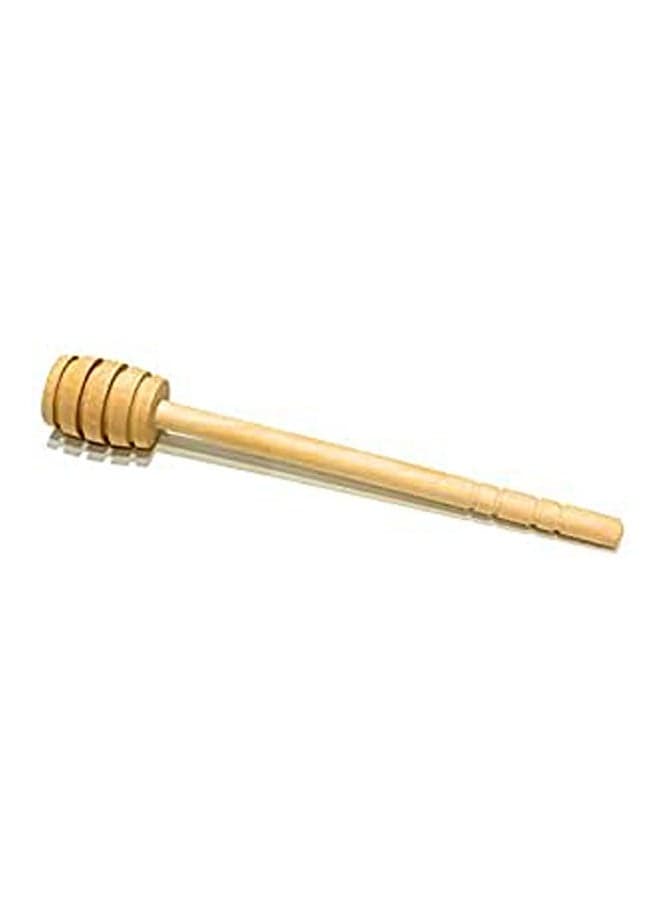 Wooden Honey Spoon Beige