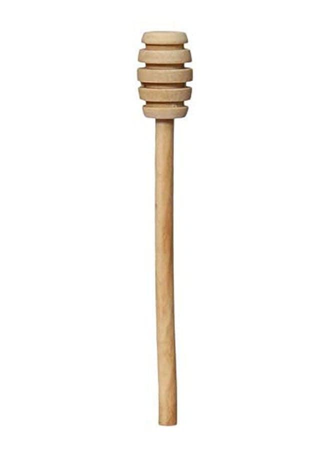 Wooden Honey Spoon Beige
