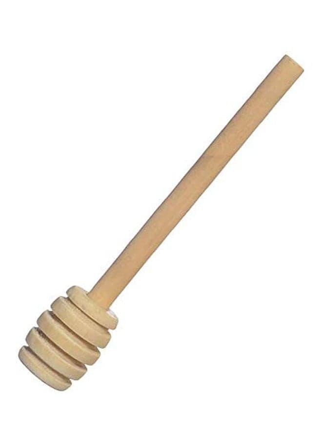Wooden Honey Spoon Beige