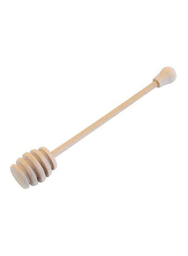 Wooden Honey Spoon/Dipper Beige