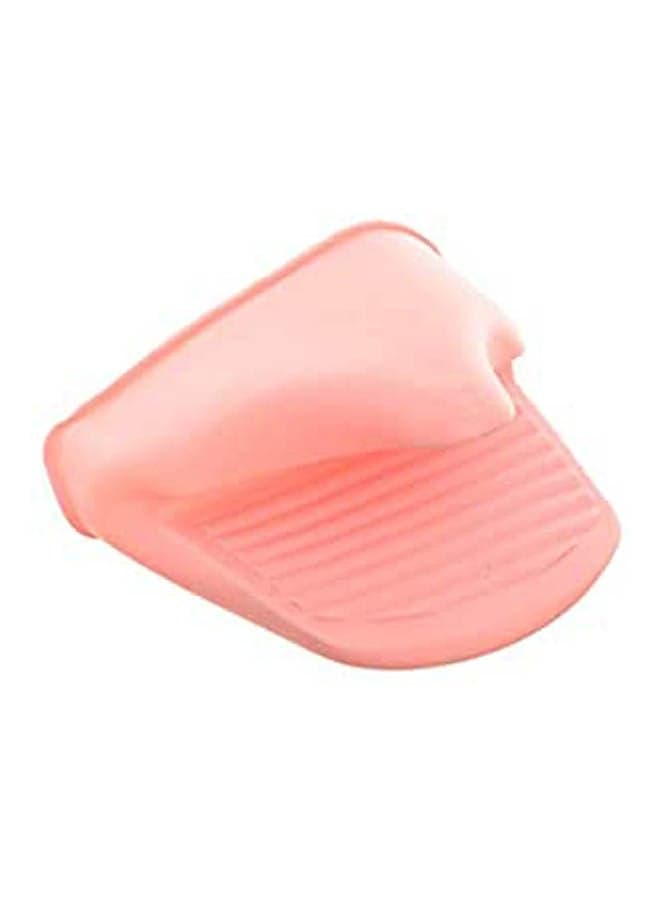 Silicone Cooking Mitts Pink