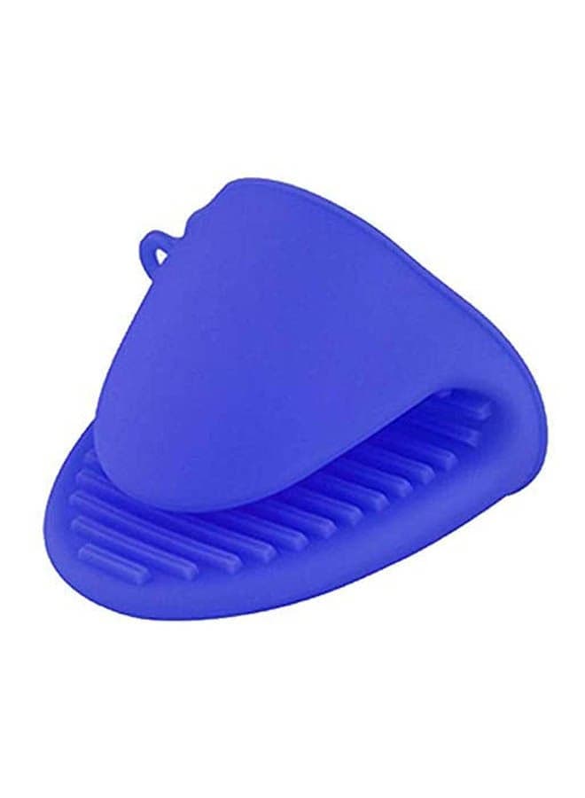 Silicone Hot Pot Gloves Heat Resistant Blue