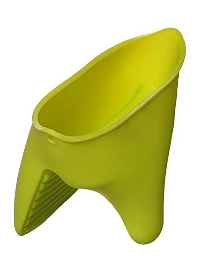 Silicone Pan Holder Green