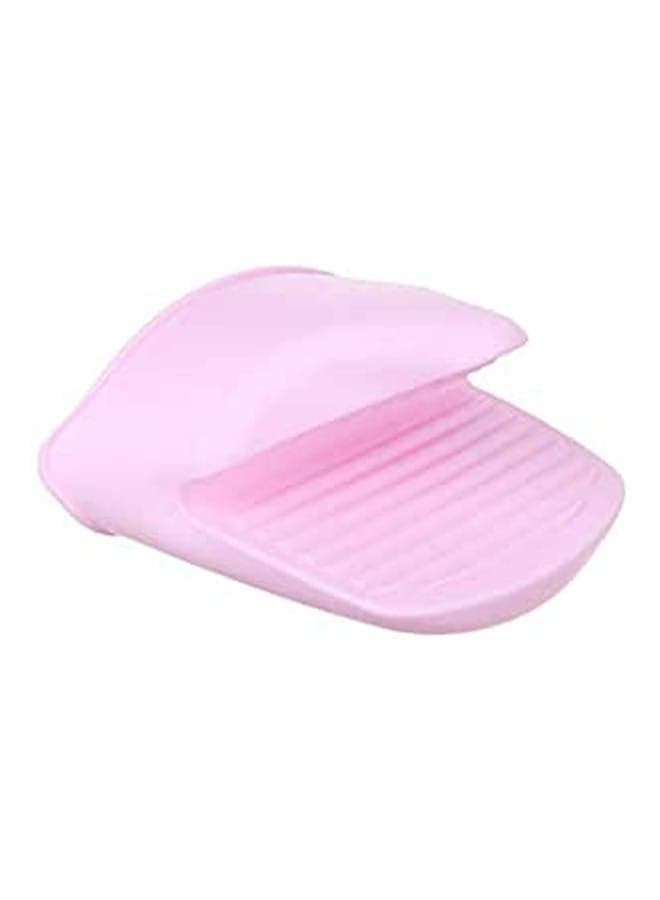 Silicone Patterned Pot Holder For Kitchen Pots Pink