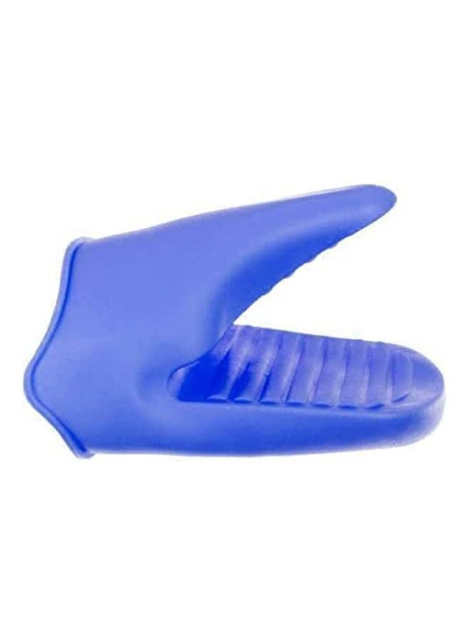 Silicone Hot Utensils Holder Blue