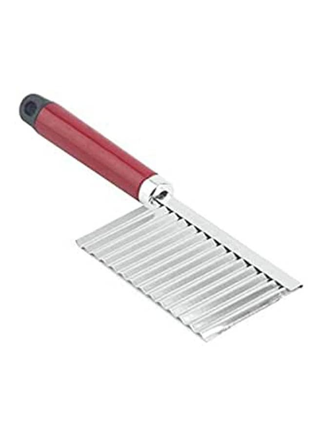 Wavy Potatoes Cut Stainless Steel Knife Mini Vegetable Dish Wholesale Red Knives