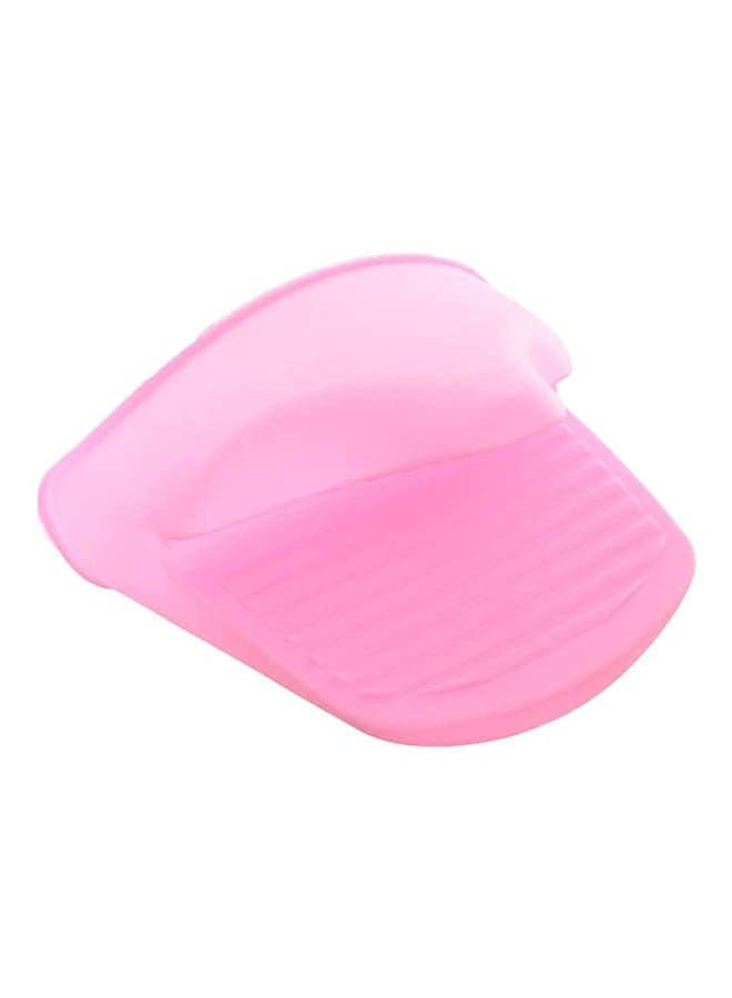 Silicone Cooking Mitts Pink