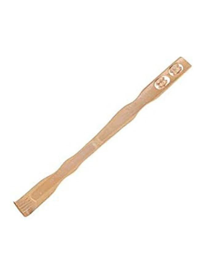 Manual Back Scratcher With Wheel Rack Massager Beige