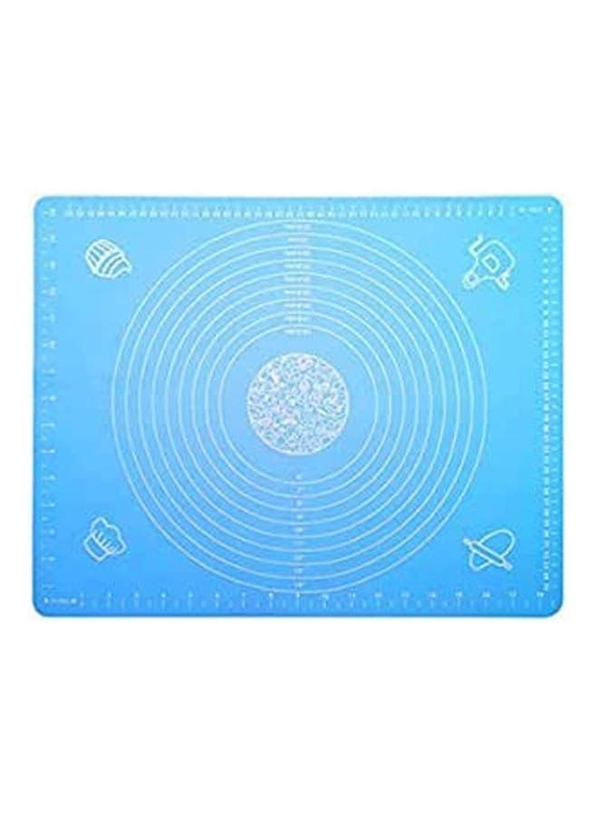 Baking Mat For Pastry Rolling Dough With Measurements Kneading Blue 50x40cm Baking Tools & Accessories