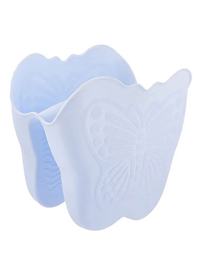 Butterfly Shaped Pot Holder Blue