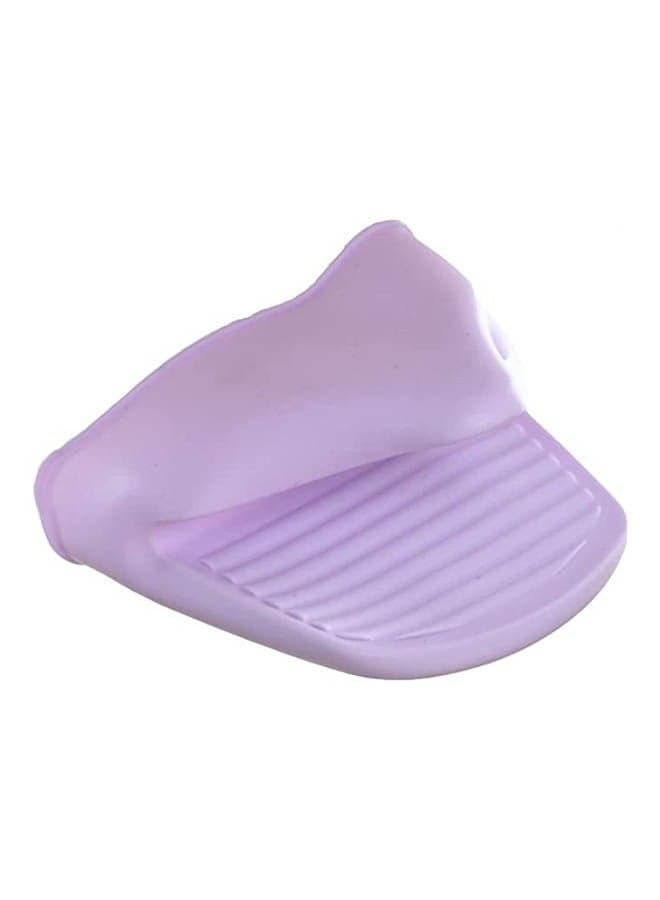 Silicone Cooking Mitts Purple