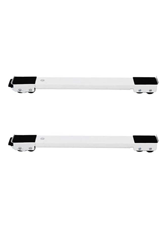 Washing Machine Base Stand Movable Multi Functional Furniture Dolly Base For Washing Machine Dryer Refrigerator Applianc Multicolour 18*2*1.5cm Kitchen Accessories