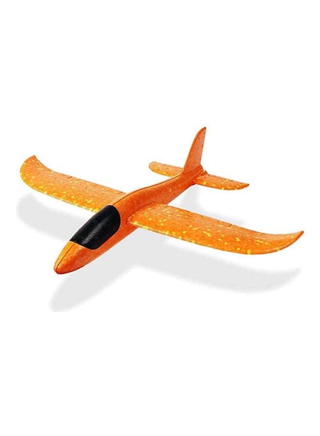 Airplane Diy Hand Launch Throwing Glider Aircraft Inertial Foam 13.5inch Wind-Up Toys