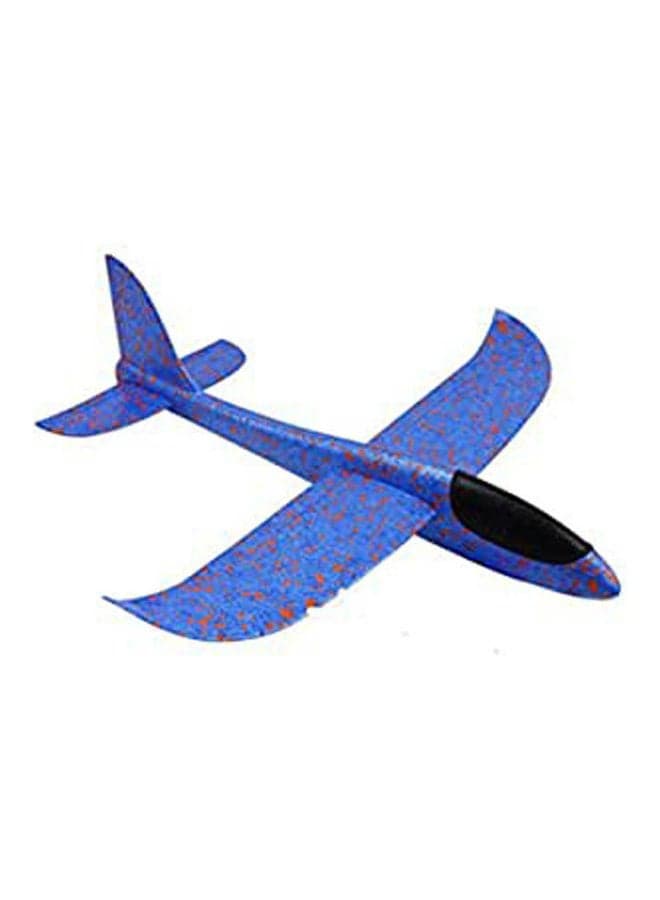 Hand Launch Plane Hand Throwing Glider Aircraft Foam Epp Airplane Toy Blue Play Vehicles