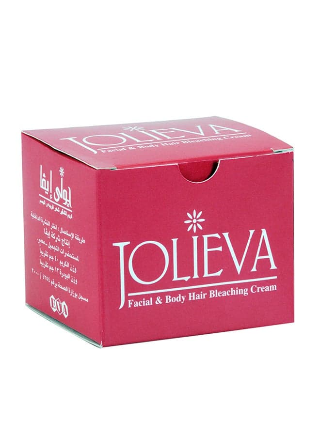 Jolieva Facial & Body Hair Bleaching Cream (40  + 13)grams