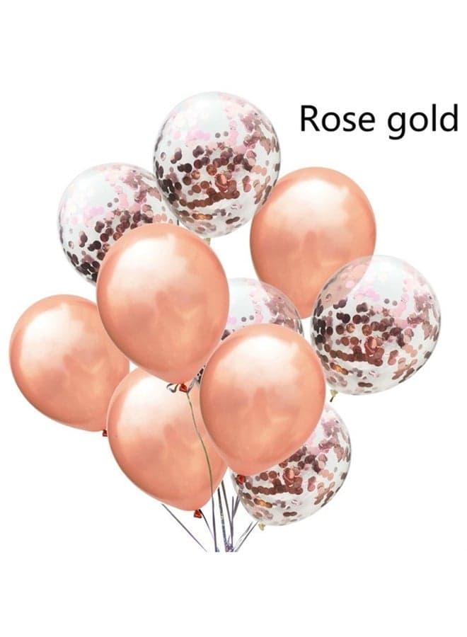 10-Piece Decorative Party Balloons Set 12inch (٤)