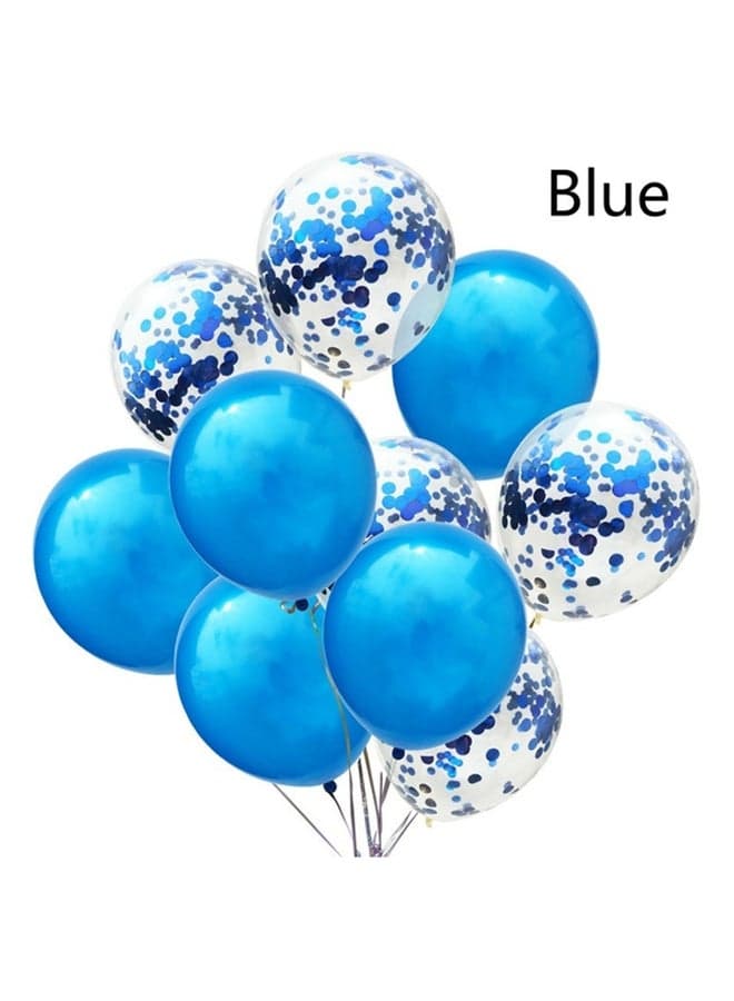 10-Piece Decorative Party Balloons Set 12inch (٧)