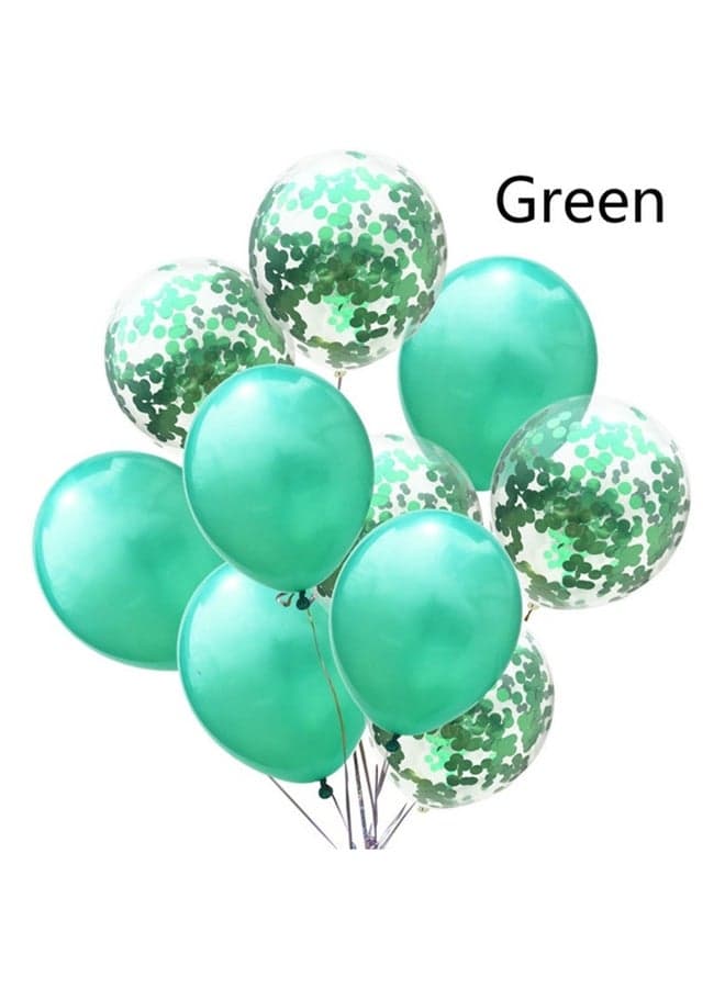 10-Piece Decorative Party Balloons Set 12inch (٨)