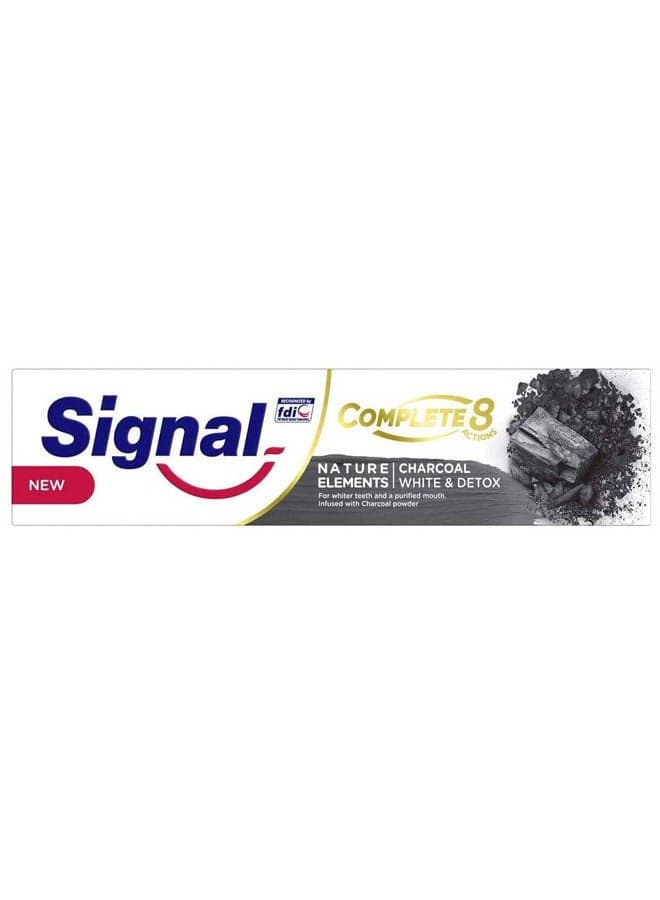 Complete 8 Charchol Toothpaste Black 50ml