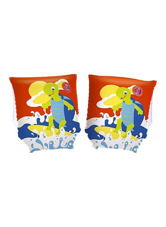 2-Piece Turtle Arm Band 23x15cm Swim Gear