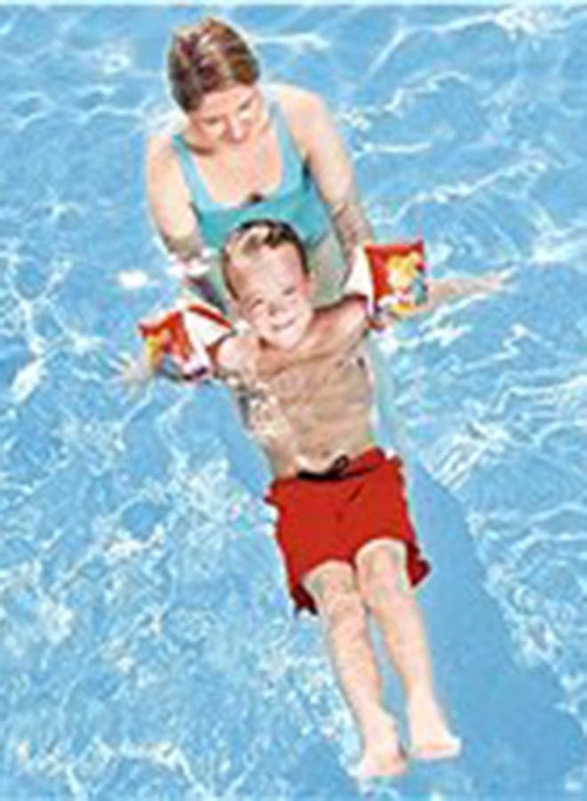 2-Piece Turtle Arm Band 23x15cm Swim Gear (٤)