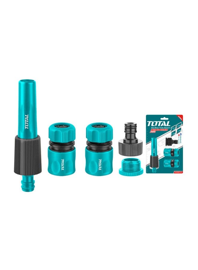 5 Piece Twist Nozzle Set 1/2 Inch To 3/4 Inch Multicolour 0.75inch Pressure Washers