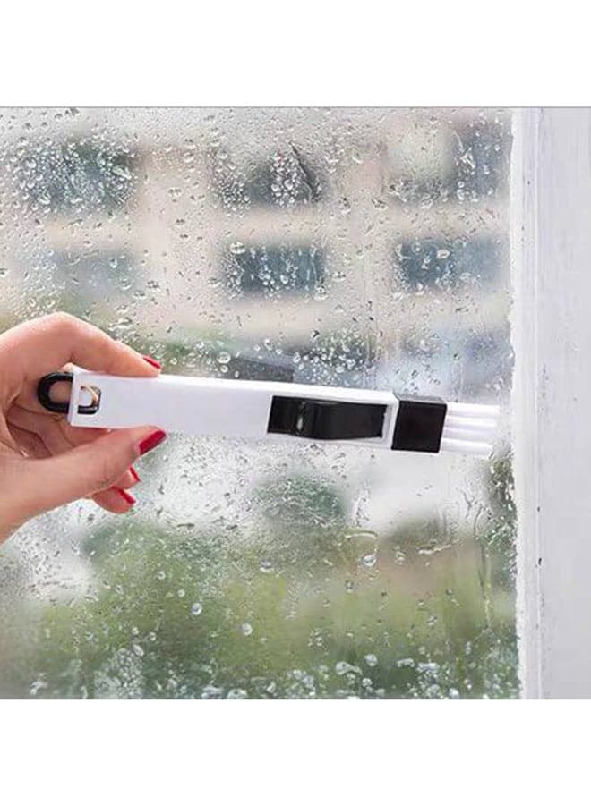 2-In-1 Multipurpose Window Cleaner Multicolour 21.8 x 12cm Cleaning Brushes (٥)