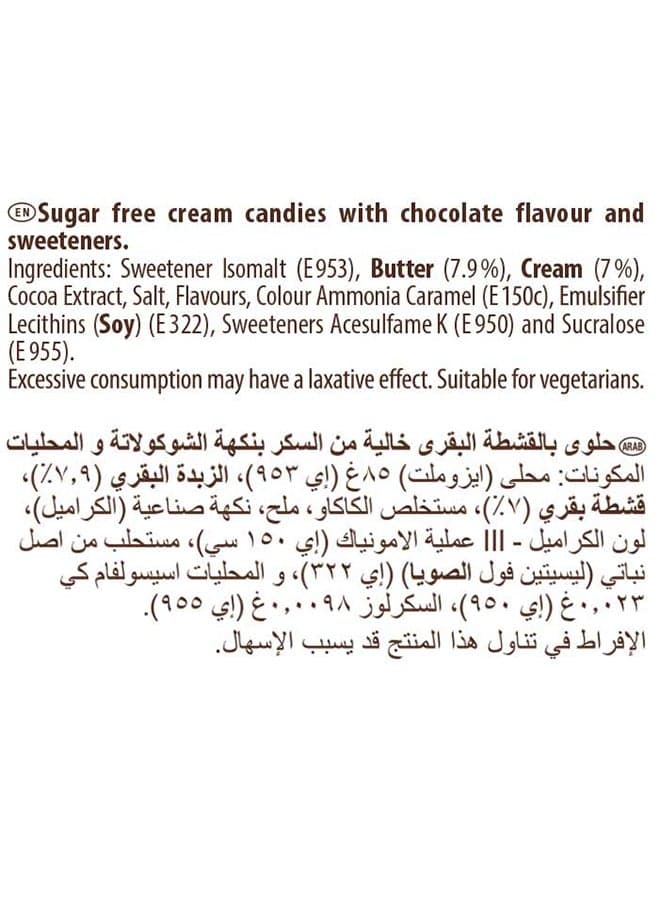 Chocolate Flavoured Sugar Free Candies Chocolate 60grams (٣)