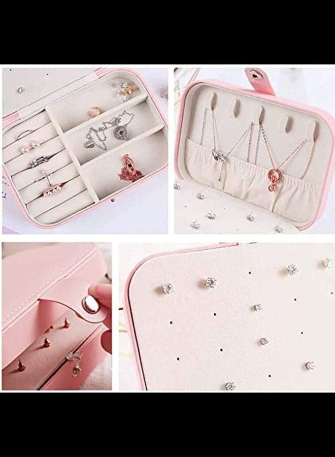 Travel Accessories Jewelry Organizer Box Jewellery Boxes (٤)