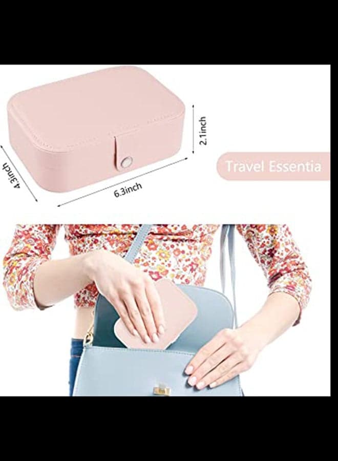 Travel Accessories Jewelry Organizer Box Jewellery Boxes (٥)