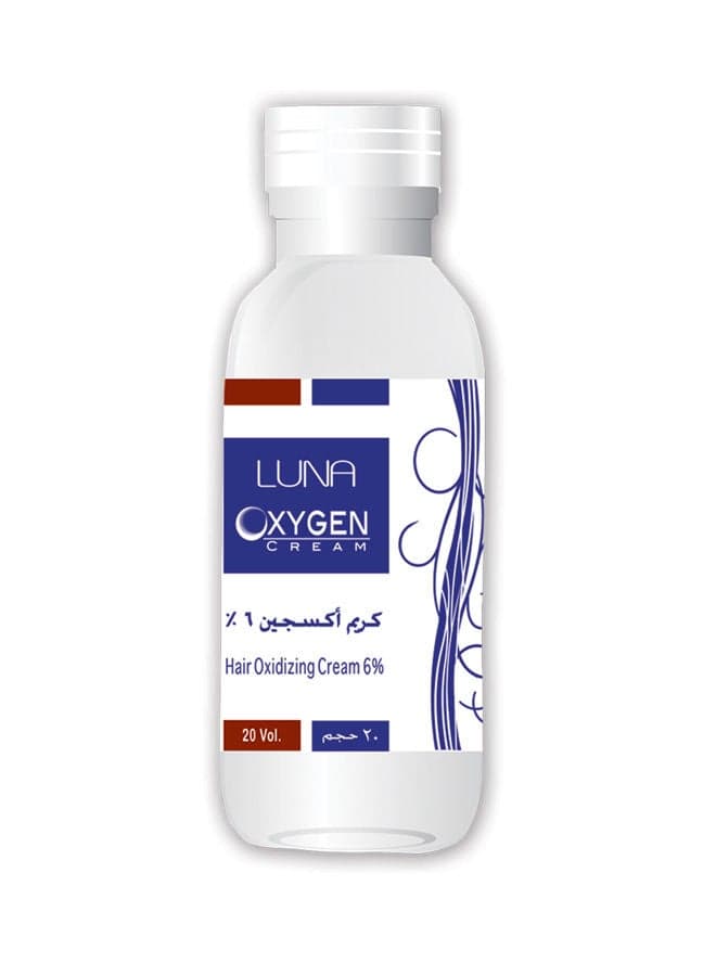Luna Oxygen Cream 6% Vol.20 Multicolour 75grams Chemical Hair Dyes