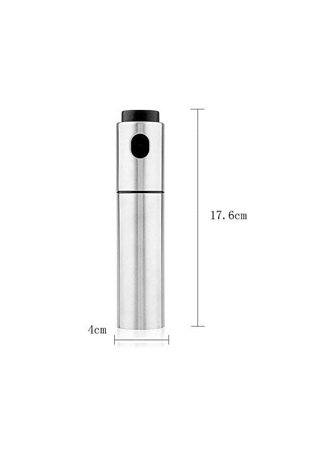 Thumb Push Sprayer Oil Pump Silver 17.6x4cm Storage bottles (3)
