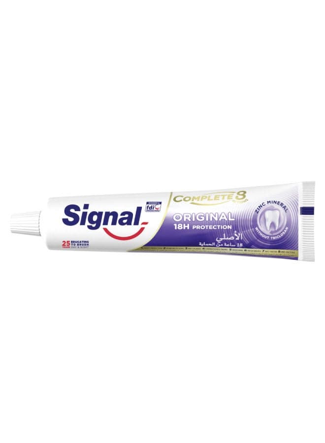 Toothpaste Complete 8 Original Multicolour 75ml