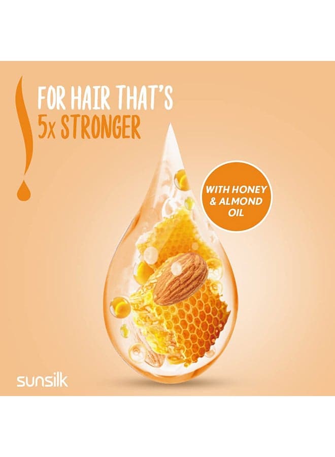 Sunsilk Conditioner Honey Anti Breakage 3 Anti-Breakage 350ml (٤)