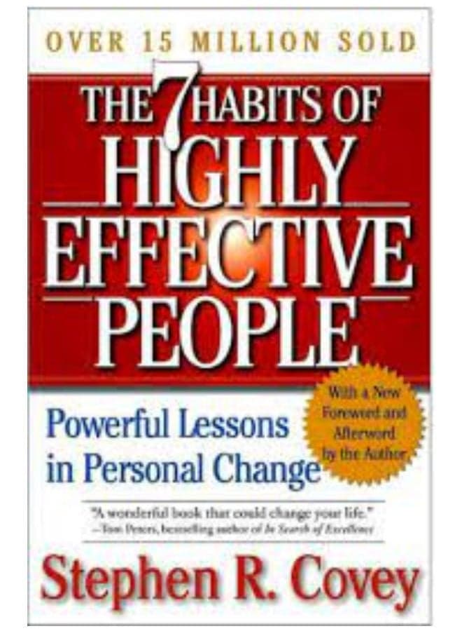 The 7 Habits Of Highly Effective People - Paperback English by Stephen R. Covey - 19/11/2013 Practical Self Help