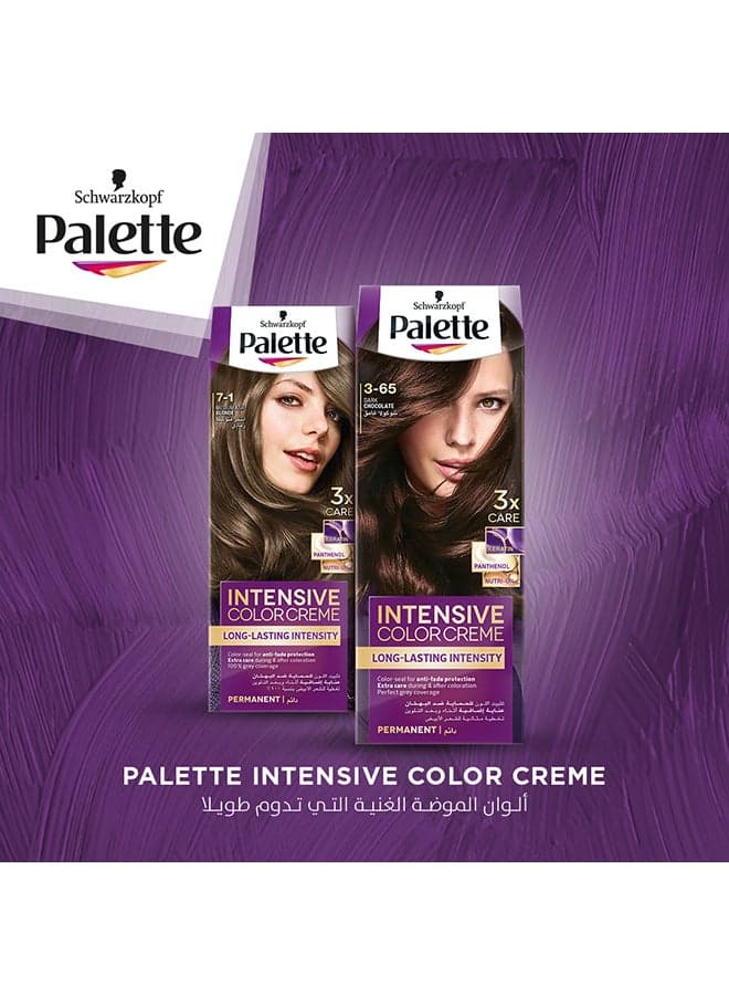 Intensive Color Crème 7-17 Soft Brouge 50ml , 50ml , & 10ml Chemical Hair Dyes (٧)