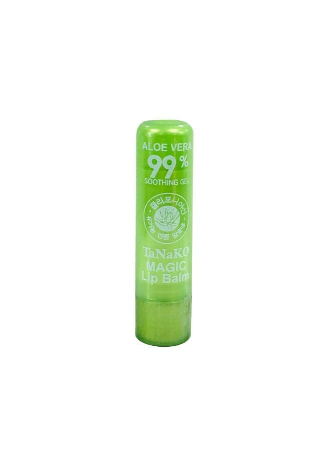 Aloe Vera Soothing Magic Lip Balm Green