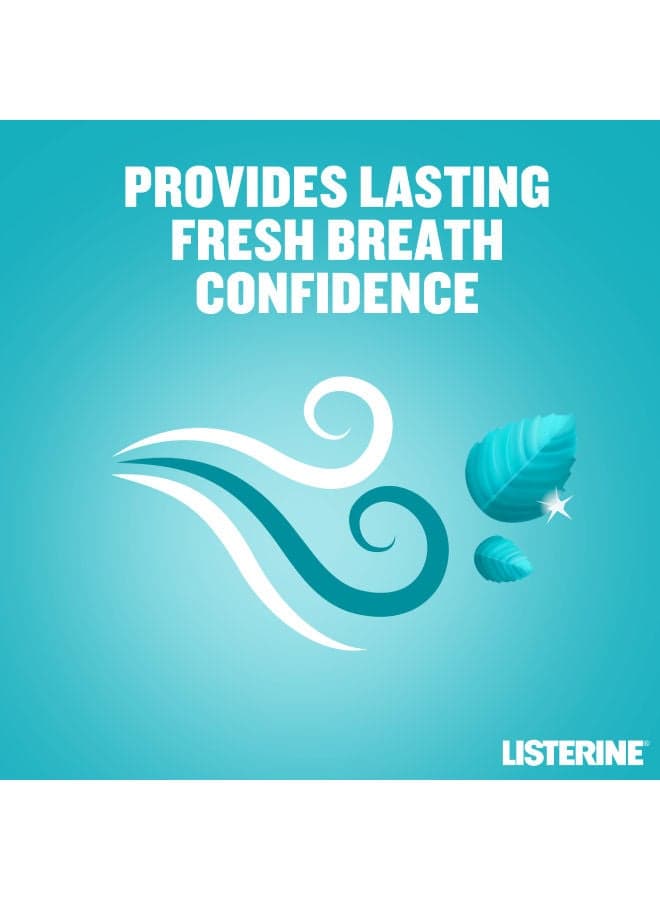 Listerine Mouthwash, Cool Mint, Clear 250ml (٣)