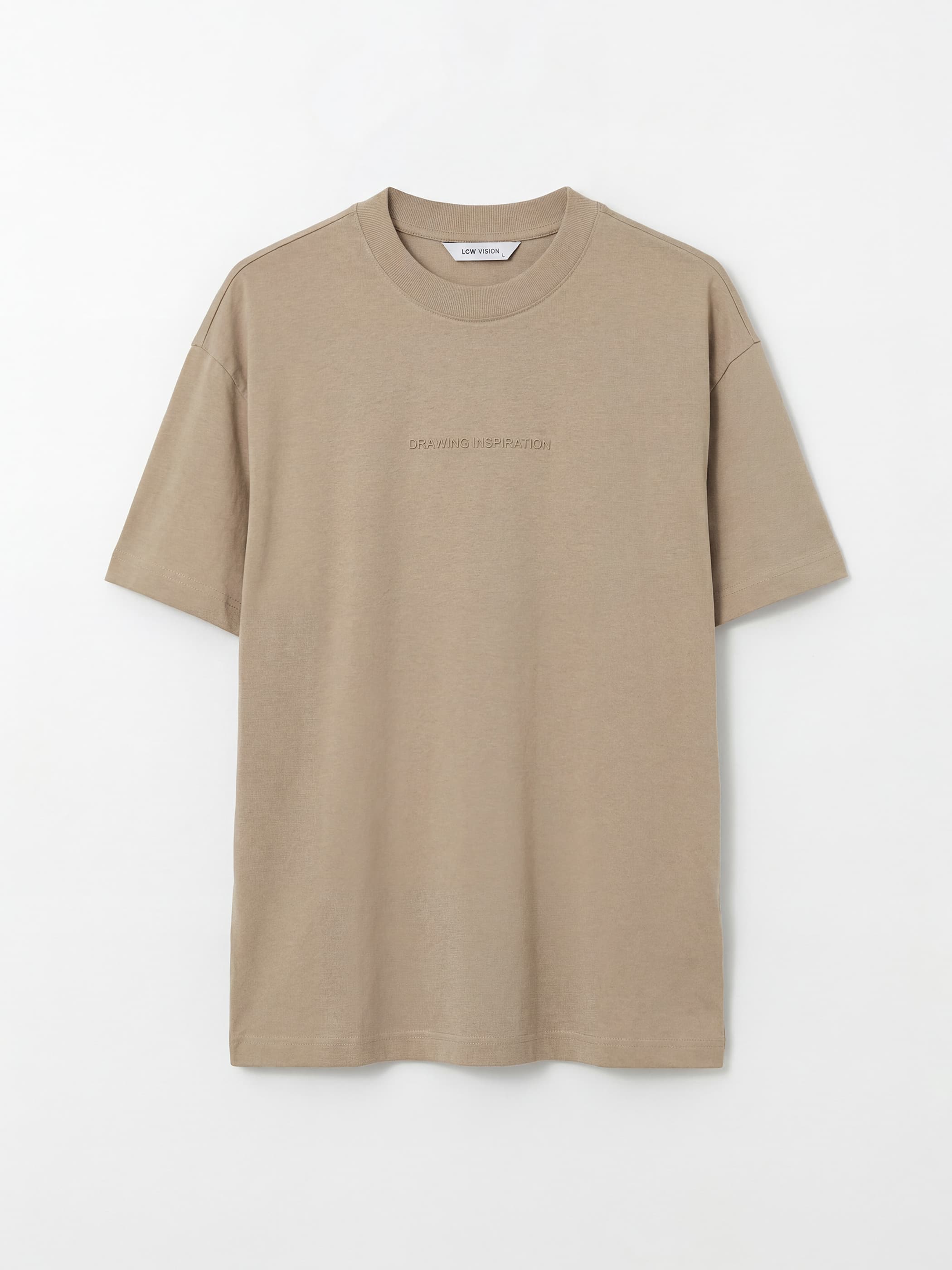 Crew Neck Embroidered Men's T-Shirt