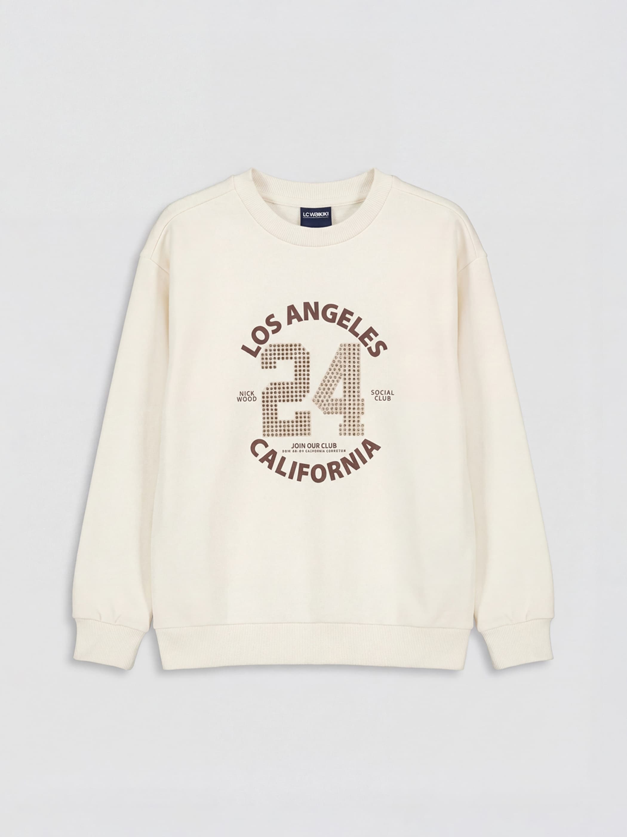 Los Angeles Printed Girls' Thick Sweatshirt