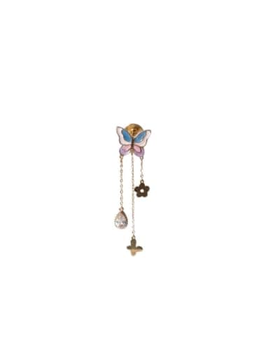 Stainless Steel Butterfly Earrings Elegant Jewelry for Daily and Occasions